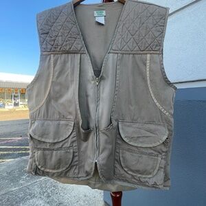 NWT Men's/Unisex XL Ozark Trail Tan Cotton Hunting Vest